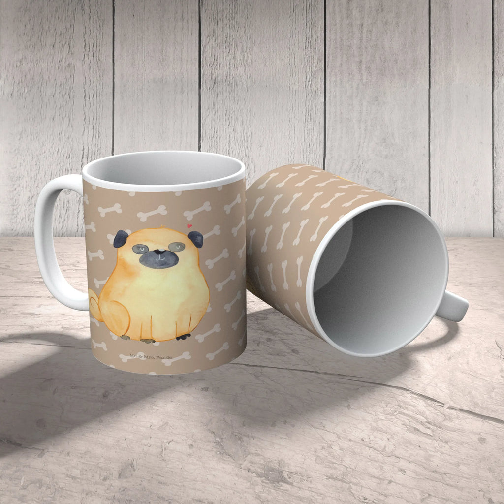 Kubek Mops Keramiktasse, Tasse mit Zitaten, Tasse, Bürotasse, Teetasse, Tasse mit Motiven, Geschenktasse, Porzellantasse, Kaffeetasse, Hund, Hundemotiv, Haustier, Hunderasse, Tierliebhaber, Hundebesitzer, Sprüche, Hundeliebe, Liebe, Mops