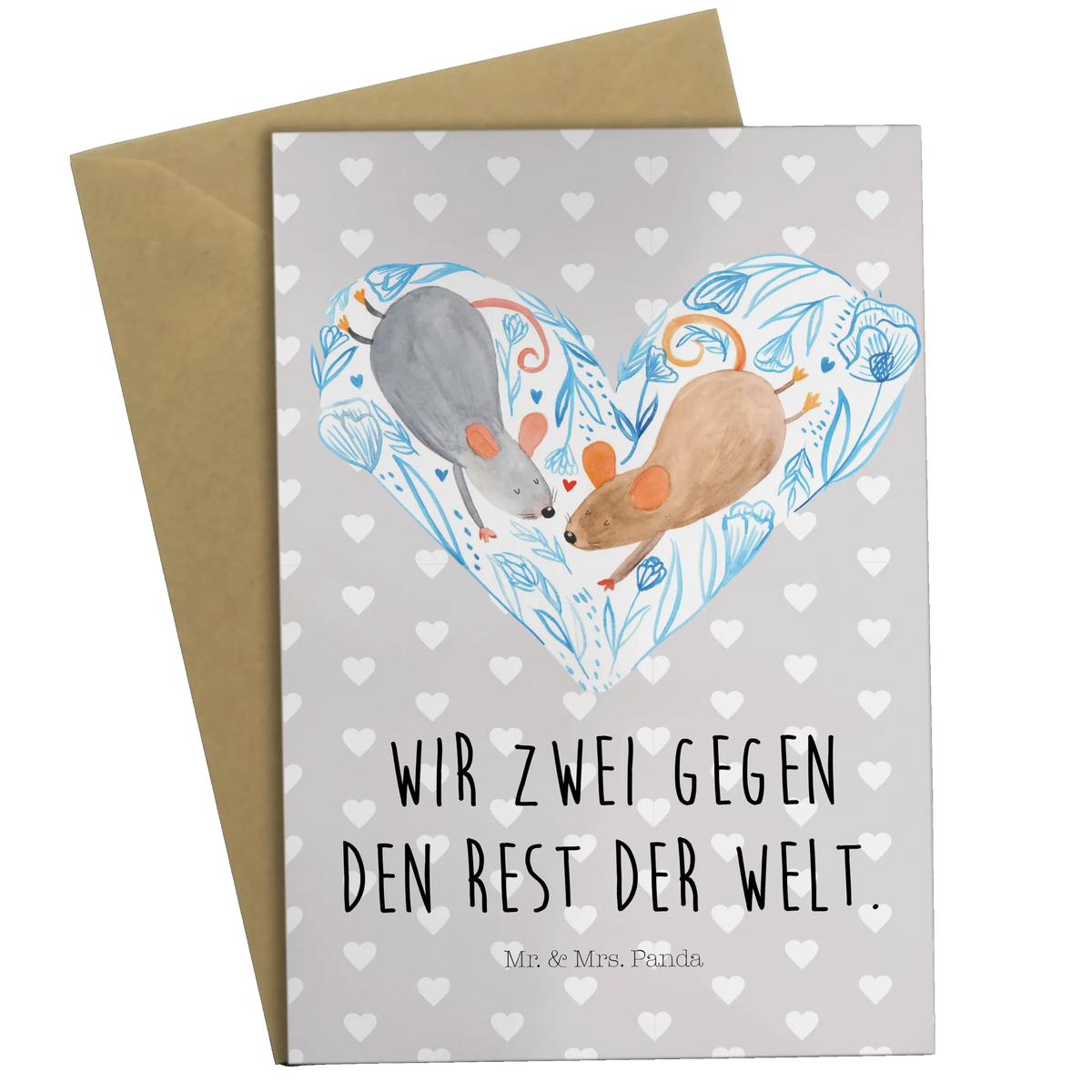 Kartka okolicznościowa Myszy serce spruchkarte, hochzeitskarten, Glückwunschkarte, Motivkarte, weihnachtskarten, Grußkarte, jubiläumskarte, valentinstagskarte, dankeskarten, osterkarte, firmungskarte, osterkarten, neujahrskarte, einladungskarten, vatertagskarte, genesungskarte, Klappkarte, babykarte, glückwunschkarten, Beileidskarte, abiturkarte, Grußkarten, kommunionskarte, Freundin, Liebesgeschenk, Heiraten, Heiratsantrag, Hocheitstag, Freund, Jahrestag, Verlobung, Partner, Ehemann, Liebe, Ehefrau, Liebesbeweis, Liebesbotschaft, Geschenk für Zwei, Hochzeit, Lieblingsmensch, Gemeinsamkeit, Maus, Love, Mäuse