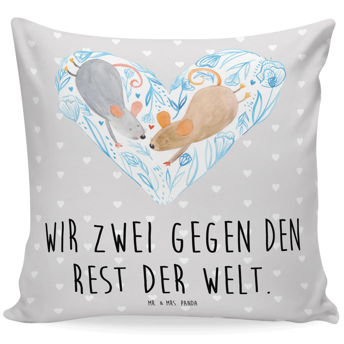 40x40 Kissen Mäuse Herz