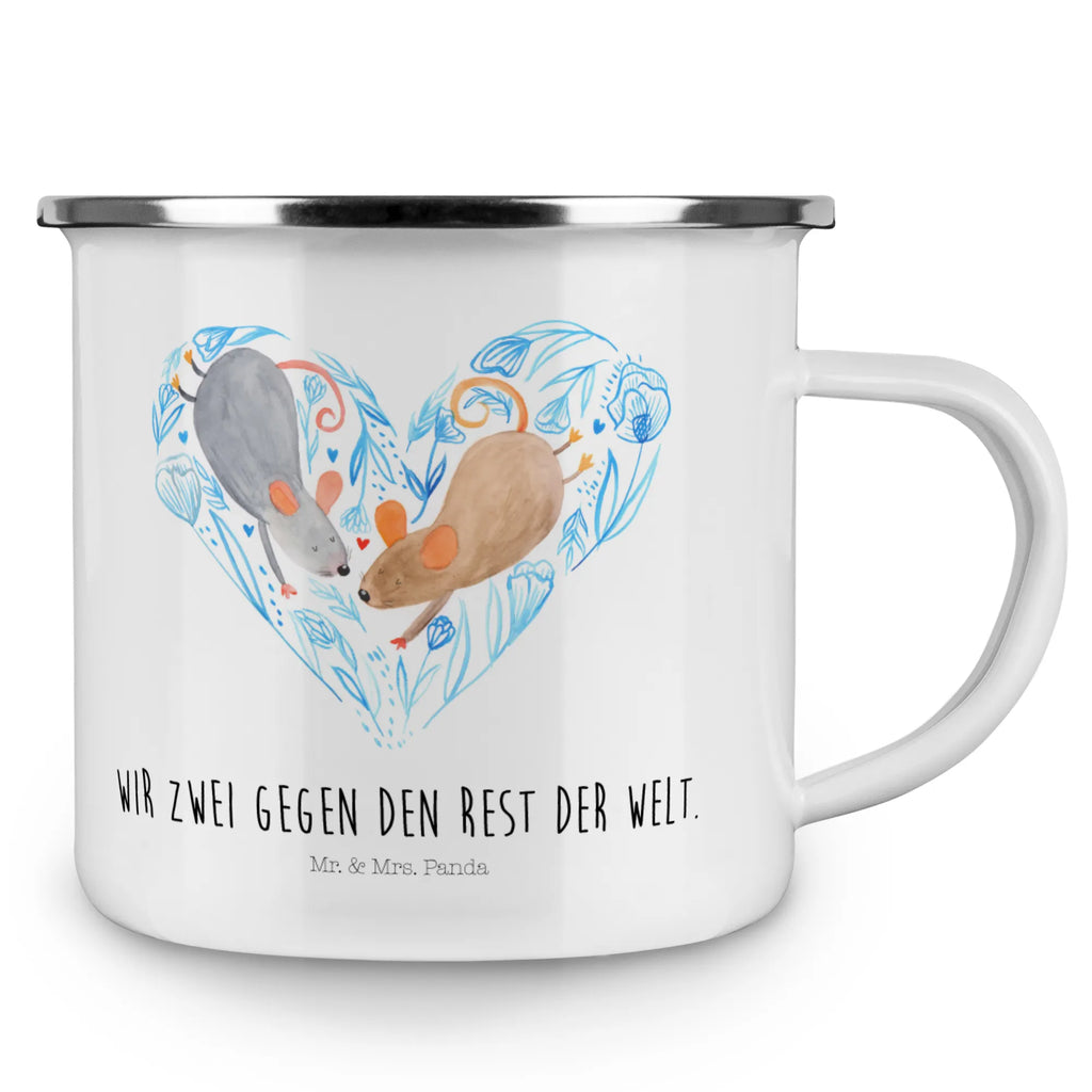 Enamel camping mug Mice heart Pott, wanderbecher, Reisebecher, becher emaille, Teetasse, Campingtasse, Emaille Tasse, Tasse Emaille, Emailletasse, Teebecher, Tasse, wandertasse, metallbecher, reisetasse, emaillebecher, Blechtasse, Campingbecher, Trinkbecher, Emaille Becher, Kaffeebecher, Kaffeetasse, Metalltasse, blechbecher, Becher, Verlobung, Freund, Partner, Heiratsantrag, Freundin, Liebesgeschenk, Ehemann, Hocheitstag, Ehefrau, Heiraten, Jahrestag, Liebe, Liebesbeweis, Liebesbotschaft, Maus, Gemeinsamkeit, Hochzeit, Lieblingsmensch, Love, Mäuse, Geschenk für Zwei