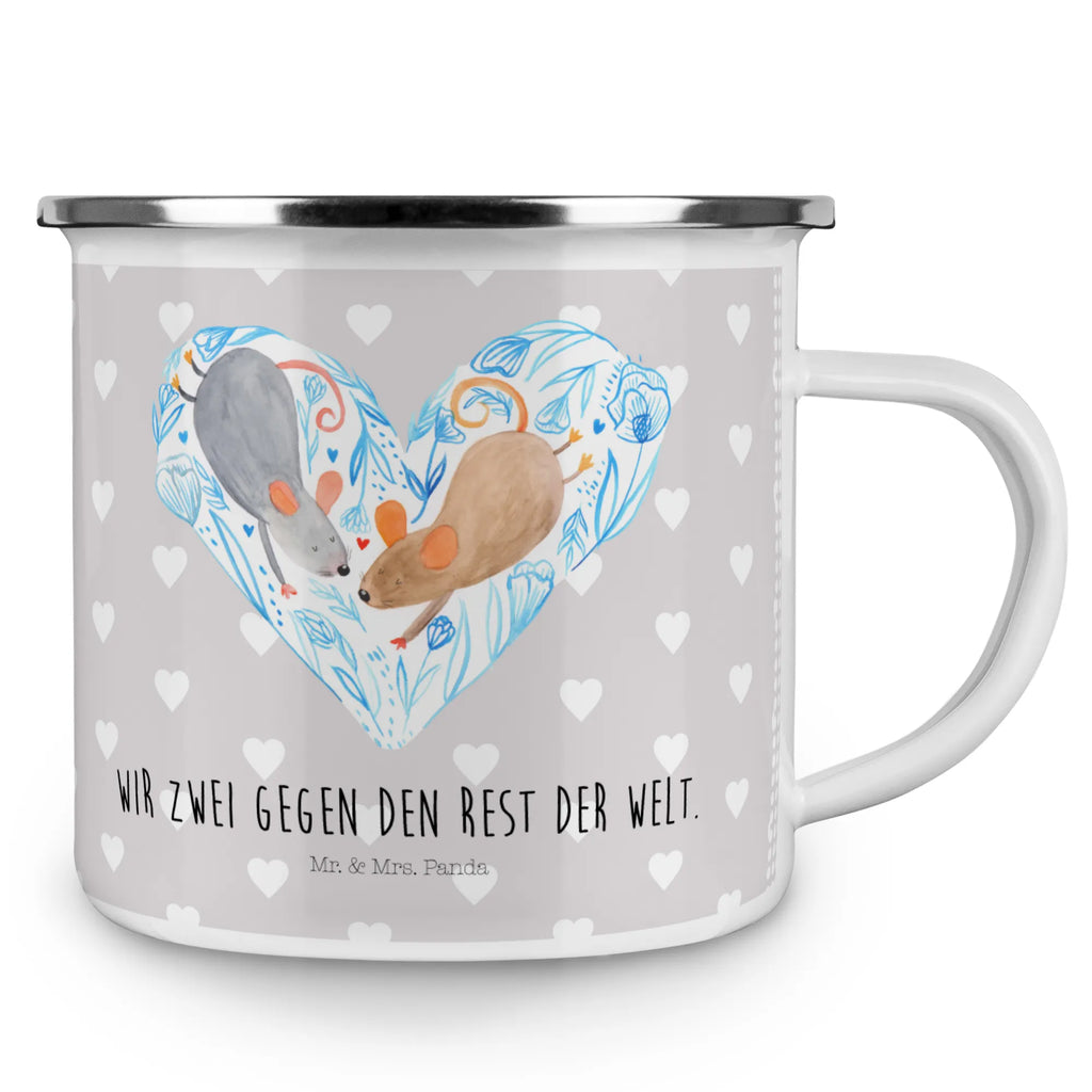 Enamel camping mug Mice heart Pott, wanderbecher, Reisebecher, becher emaille, Teetasse, Campingtasse, Emaille Tasse, Tasse Emaille, Emailletasse, Teebecher, Tasse, wandertasse, metallbecher, reisetasse, emaillebecher, Blechtasse, Campingbecher, Trinkbecher, Emaille Becher, Kaffeebecher, Kaffeetasse, Metalltasse, blechbecher, Becher, Verlobung, Freund, Partner, Heiratsantrag, Freundin, Liebesgeschenk, Ehemann, Hocheitstag, Ehefrau, Heiraten, Jahrestag, Liebe, Liebesbeweis, Liebesbotschaft, Maus, Gemeinsamkeit, Hochzeit, Lieblingsmensch, Love, Mäuse, Geschenk für Zwei