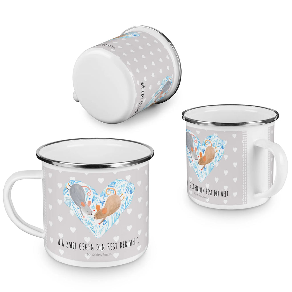Enamel camping mug Mice heart Pott, wanderbecher, Reisebecher, becher emaille, Teetasse, Campingtasse, Emaille Tasse, Tasse Emaille, Emailletasse, Teebecher, Tasse, wandertasse, metallbecher, reisetasse, emaillebecher, Blechtasse, Campingbecher, Trinkbecher, Emaille Becher, Kaffeebecher, Kaffeetasse, Metalltasse, blechbecher, Becher, Verlobung, Freund, Partner, Heiratsantrag, Freundin, Liebesgeschenk, Ehemann, Hocheitstag, Ehefrau, Heiraten, Jahrestag, Liebe, Liebesbeweis, Liebesbotschaft, Maus, Gemeinsamkeit, Hochzeit, Lieblingsmensch, Love, Mäuse, Geschenk für Zwei