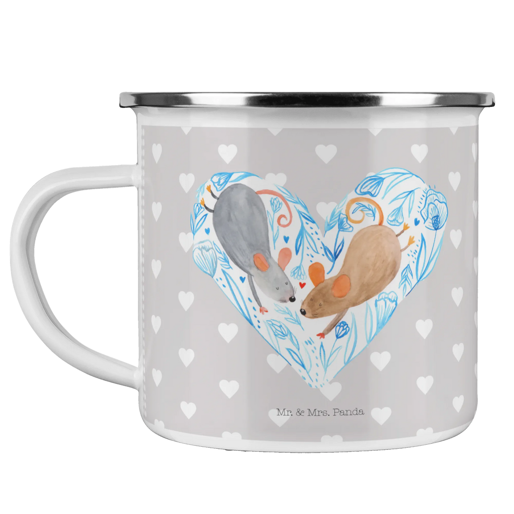 Enamel camping mug Mice heart Pott, wanderbecher, Reisebecher, becher emaille, Teetasse, Campingtasse, Emaille Tasse, Tasse Emaille, Emailletasse, Teebecher, Tasse, wandertasse, metallbecher, reisetasse, emaillebecher, Blechtasse, Campingbecher, Trinkbecher, Emaille Becher, Kaffeebecher, Kaffeetasse, Metalltasse, blechbecher, Becher, Verlobung, Freund, Partner, Heiratsantrag, Freundin, Liebesgeschenk, Ehemann, Hocheitstag, Ehefrau, Heiraten, Jahrestag, Liebe, Liebesbeweis, Liebesbotschaft, Maus, Gemeinsamkeit, Hochzeit, Lieblingsmensch, Love, Mäuse, Geschenk für Zwei