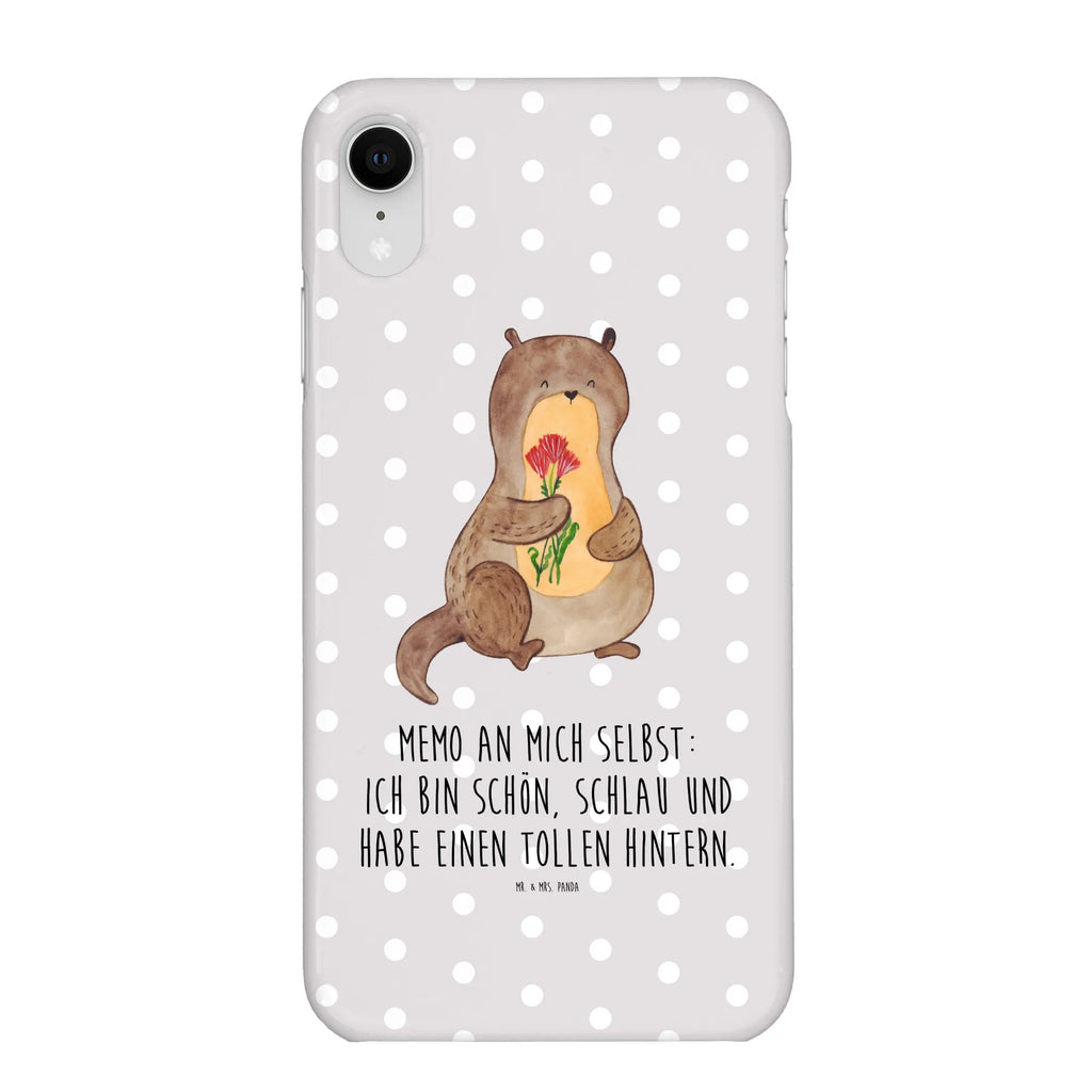 Phone case otter Bunch of flowers Iphone X, Handy Case, Handycover, Iphone 10, Handyhülle, Cover, Hülle, Handy, Otter, Seeotter, Fischotter, Otter Seeotter See Otter