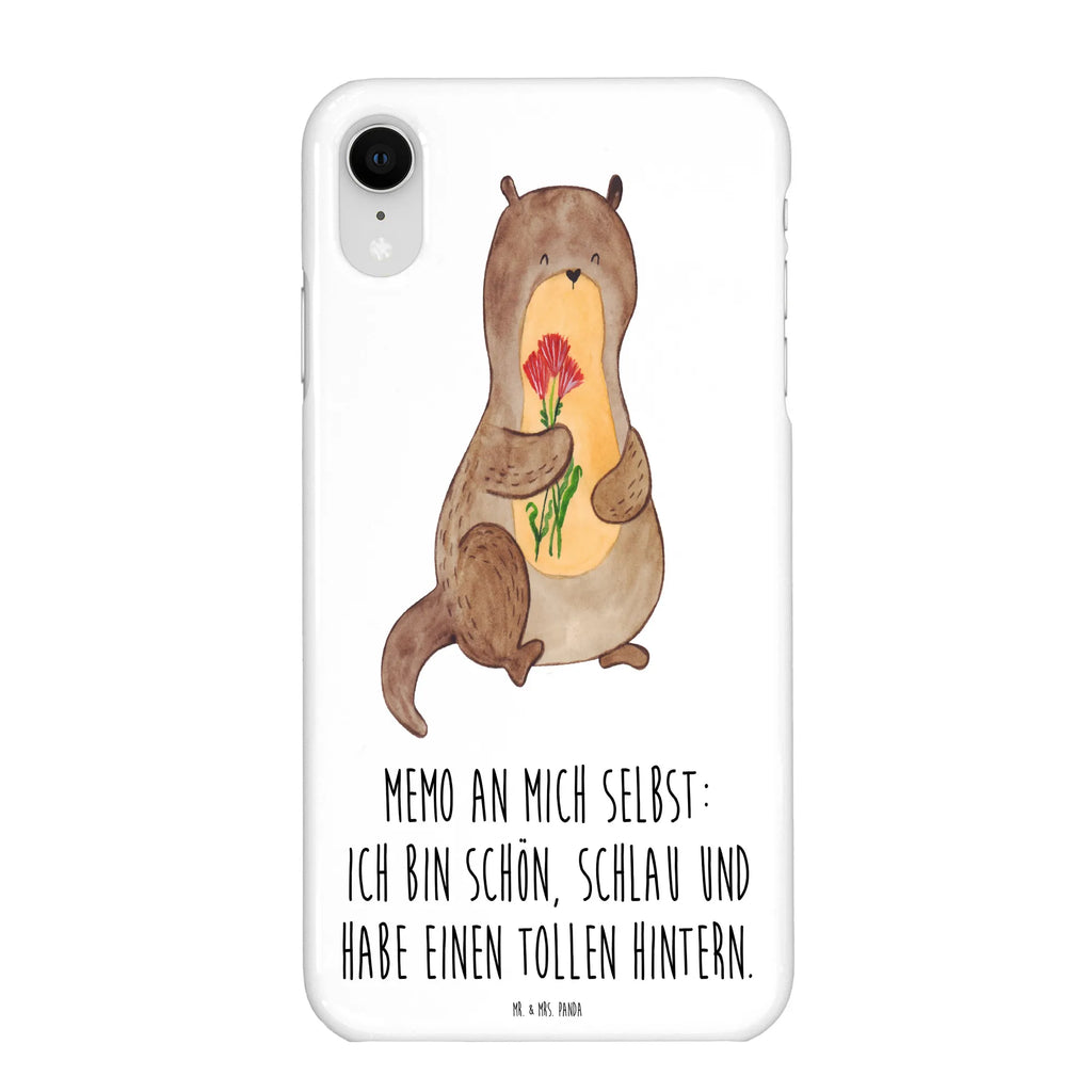 Phone case otter Bunch of flowers Iphone X, Handy Case, Handycover, Iphone 10, Handyhülle, Cover, Hülle, Handy, Otter, Seeotter, Fischotter, Otter Seeotter See Otter