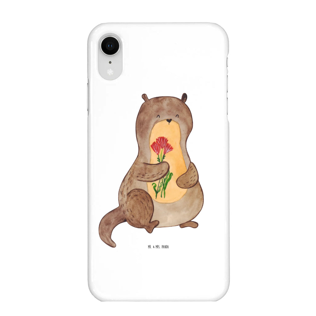 Phone case otter Bunch of flowers Iphone X, Handy Case, Handycover, Iphone 10, Handyhülle, Cover, Hülle, Handy, Otter, Seeotter, Fischotter, Otter Seeotter See Otter