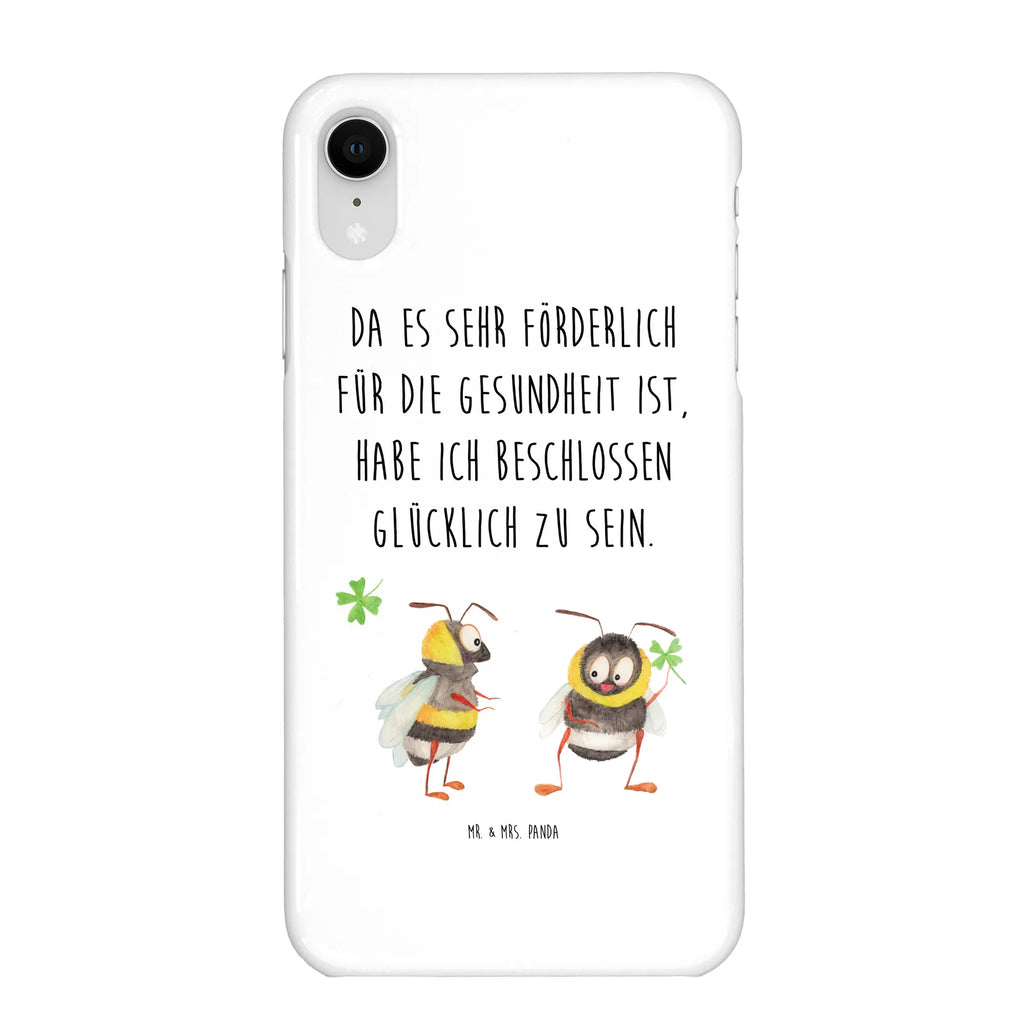 Handyhülle Hummeln Kleeblatt Handy Case, Iphone 10, Handy, Handycover, Iphone X, Hülle, Handyhülle, Cover, Lustige Sprüche, Tiermotive, Tiere, Gute Laune, Spruch Positiv, Biene Deko, Spruch schön, Spruch Fröhlich, glücklich Werden, glücklich sein, Hummel, Biene