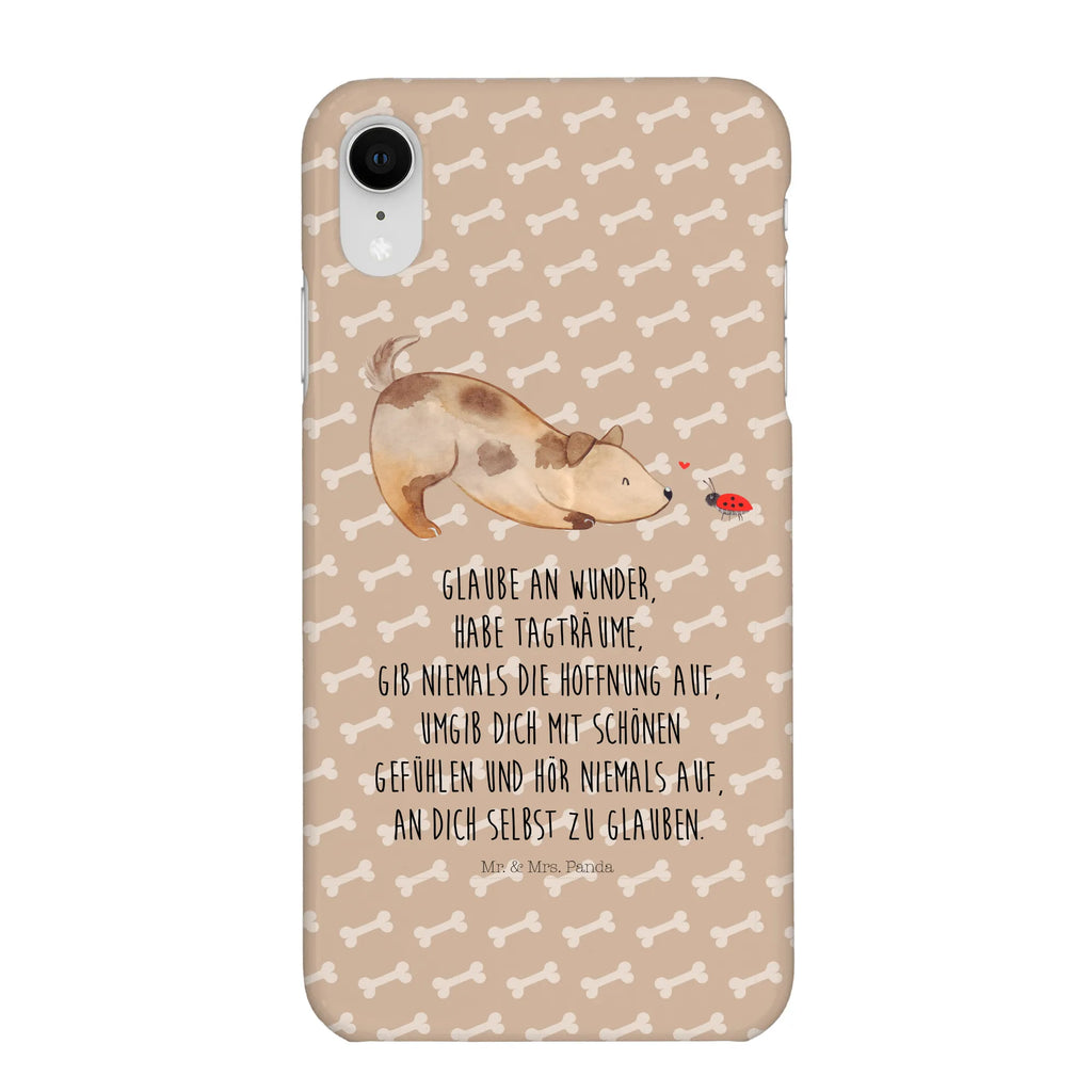 Handyhülle Hund Marienkäfer Cover, Handycover, Hülle, Iphone X, Handy Case, Handy, Handyhülle, Iphone 10, Hund, Tierliebhaber, Haustier, Hundemotiv, Hundebesitzer, Hunderasse, Sprüche, Hunde, Mischling, Mischlinghund, Marienkäfer, Hundespruch