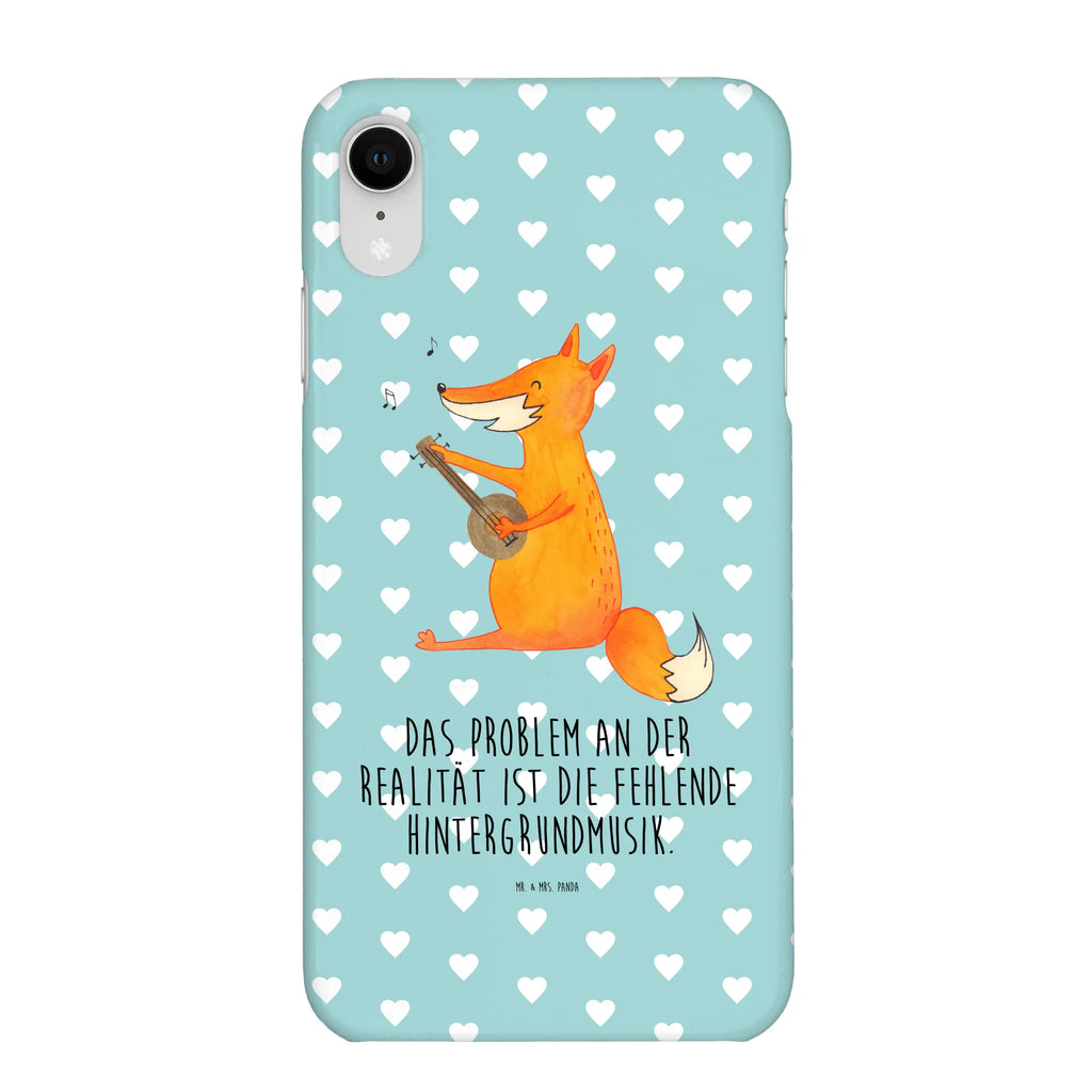 Handyhülle Fuchs Gitarre Hülle, Cover, Handyhülle, Iphone X, Handy, Handycover, Iphone 10, Handy Case, Fuchs, Geschenk Musiker, Musikerin, Sänger, Musik Spruch, Füchse, Gitarre, Sängerin