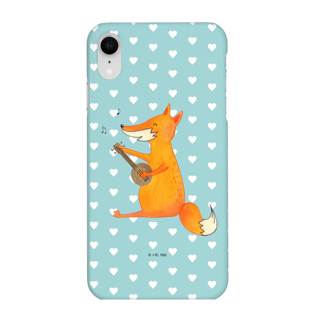 Handyhülle Fuchs Gitarre Hülle, Cover, Handyhülle, Iphone X, Handy, Handycover, Iphone 10, Handy Case, Fuchs, Geschenk Musiker, Musikerin, Sänger, Musik Spruch, Füchse, Gitarre, Sängerin
