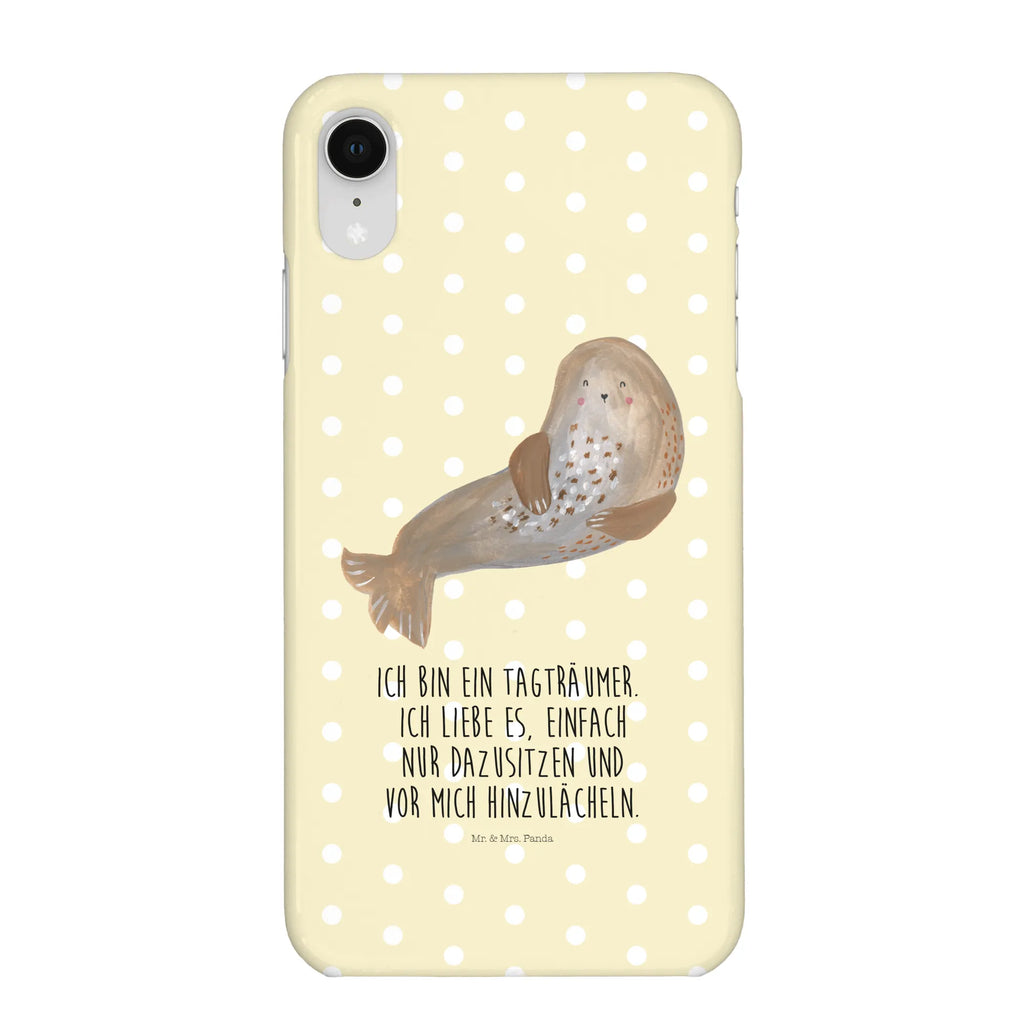 Phone case seal Laugh mobile cover, Iphone 10, Iphone X, case, mobile phone, cover, mobile phone case, small animals, cute, funny, cute animal motives, hand drawn, small world, funny sayings, good mood, happy, gifts, gift ideas, special gifts, animal lover, card, Seals, Baltic Sea, North Sea, Sea animal, Beach, Seal