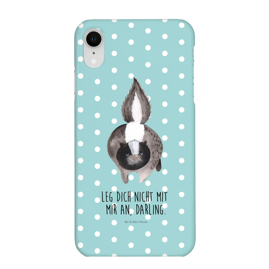 Etui na iPhone 10 skunks atak Handyhülle, Handy, Cover, Handycover, Iphone X, Handy Case, Iphone 10, Hülle, Skunk, Stinktier, Stinker, Drohung, wütend, Stinki, Wildtier, Raubtier