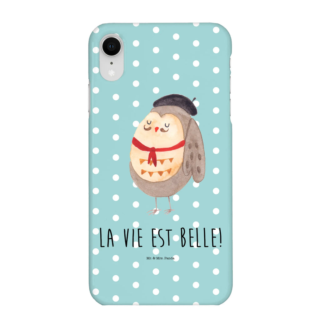Etui na iPhone 10 sowa Francja Handyhülle, Handy Case, Iphone 10, Hülle, Iphone X, Handycover, Handy, Cover, Eule, Frankreich, Eulen, La Vie Est Belle, Spruch Französisch, Hibou, Spruch schön, Eule Deko, Das Leben Ist schön, Owl