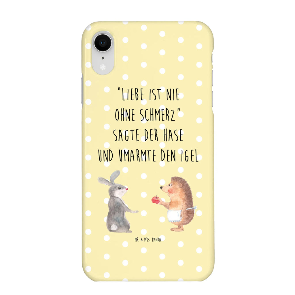Handyhülle Hase Igel Iphone X, Iphone 10, Hülle, Cover, Handyhülle, Handycover, Handy, Handy Case, Lustige Sprüche, Tiermotive, Tiere, Gute Laune, Liebeskummer Geschenk, Liebe Spruch, Igel und Hase, Trösten, Trennungsschmerz, Herzschmerz, Spruch Romantisch, Hase, Igel