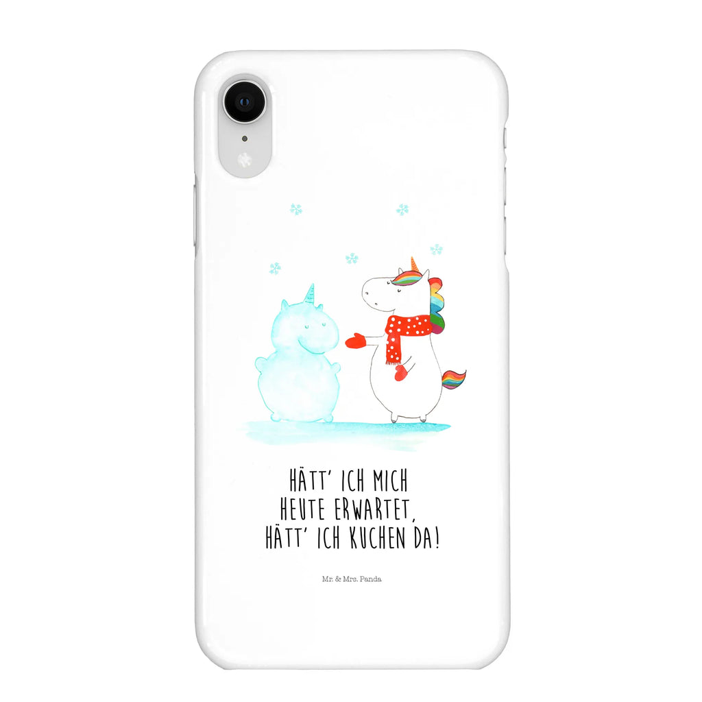 Handyhülle Einhorn Schneemann Handyhülle, Handy Case, Iphone X, Handycover, Cover, Hülle, Handy, Iphone 10, Einhorn, Einhorn Deko, Einhörner, Unicorn, X-Mas, Mütze, Weihnachten, Kuchen, Schneemann, Handschuhe, Schnee, kalt, Winter