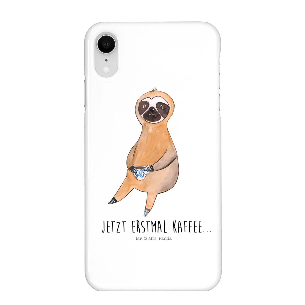 Etui na iPhone 10 Leniwiec kawa Handy, Handycover, Iphone 10, Iphone X, Handy Case, Cover, Handyhülle, Hülle, Faultier, Faultier Deko, Faultier Geschenk, faul, Coffee, Erster Kaffee, Frühaufsteher, Kaffeegetränk, Morgenmuffel, Genießer, Kaffee, Kaffeetasse, Faultiere, Lieblingstier
