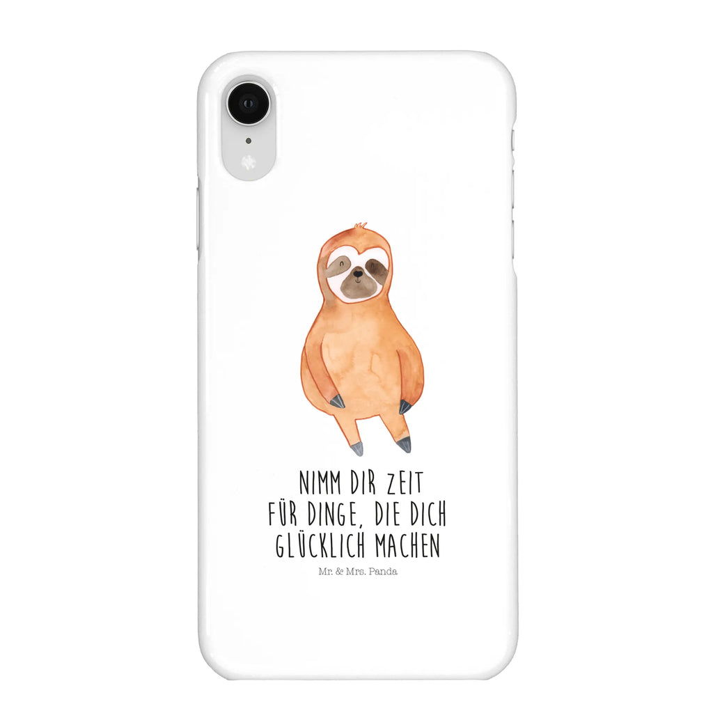 Handyhülle Faultier Zufrieden Iphone 10, Handy, Cover, Handy Case, Hülle, Handycover, Handyhülle, Iphone X, Faultier, Faultier Deko, Faultier Geschenk, Pause, faul, Gelassenheit, Lieblingstier, Zufrieden, Ruhe, Glück, Frieden, Zufriedenheit, glücklich, Faultiere, Relaxen, Happy