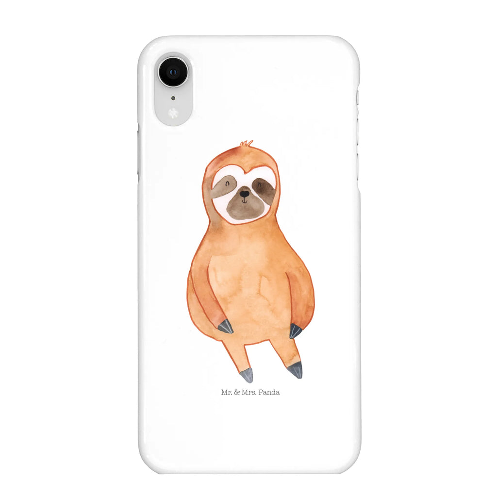 Handyhülle Faultier Zufrieden Iphone 10, Handy, Cover, Handy Case, Hülle, Handycover, Handyhülle, Iphone X, Faultier, Faultier Deko, Faultier Geschenk, Pause, faul, Gelassenheit, Lieblingstier, Zufrieden, Ruhe, Glück, Frieden, Zufriedenheit, glücklich, Faultiere, Relaxen, Happy