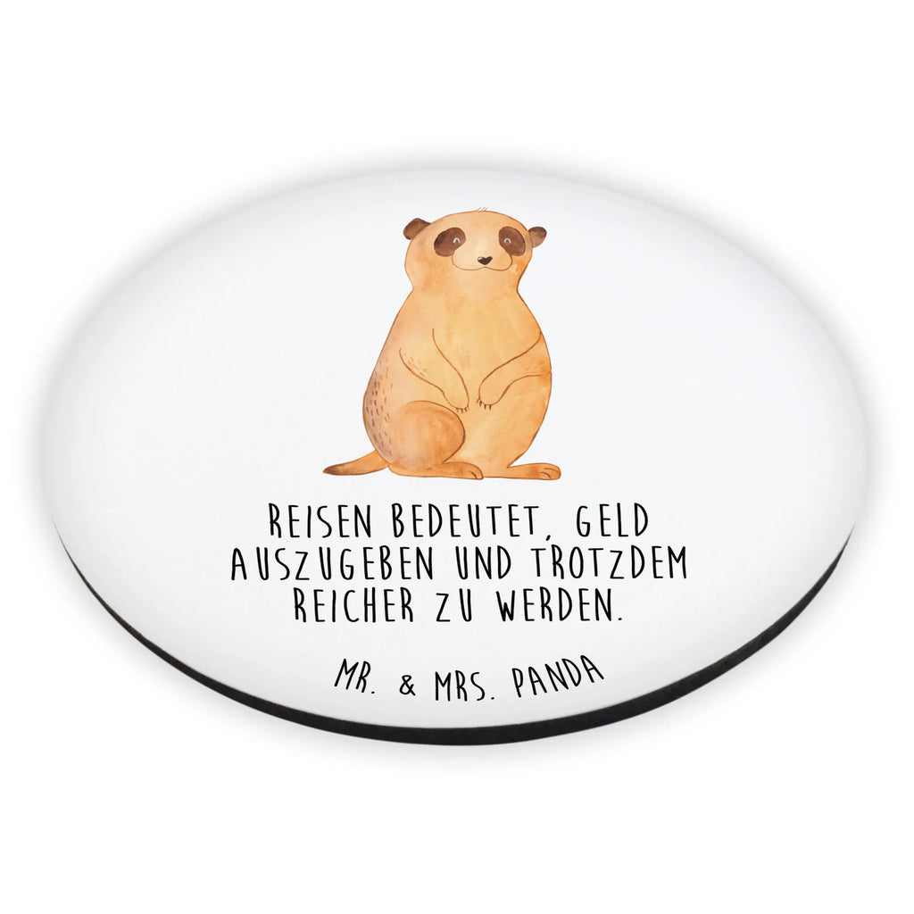 Round magnet Meerkat calendar magnet, office magnet, refrigerator magnets, magnet, refrigerator magnet, magnetic board, Africa, Saying, Road trip, Travel, World trip, Meerkat, Traveling, Africa trip