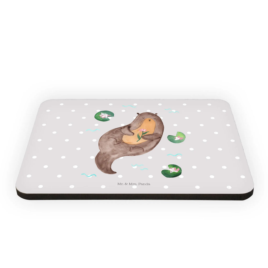 Magnet Otter mit Seerose Kühlschrankmagnet, Notiz Magnet, Kühlschrank Dekoration, Whiteboard Magnet, Dekomagnet, Souvenir Magnet, Pinnwandmagnet, Motivmagnete, Otter, Fischotter, Seeotter, Otter Seeotter See Otter
