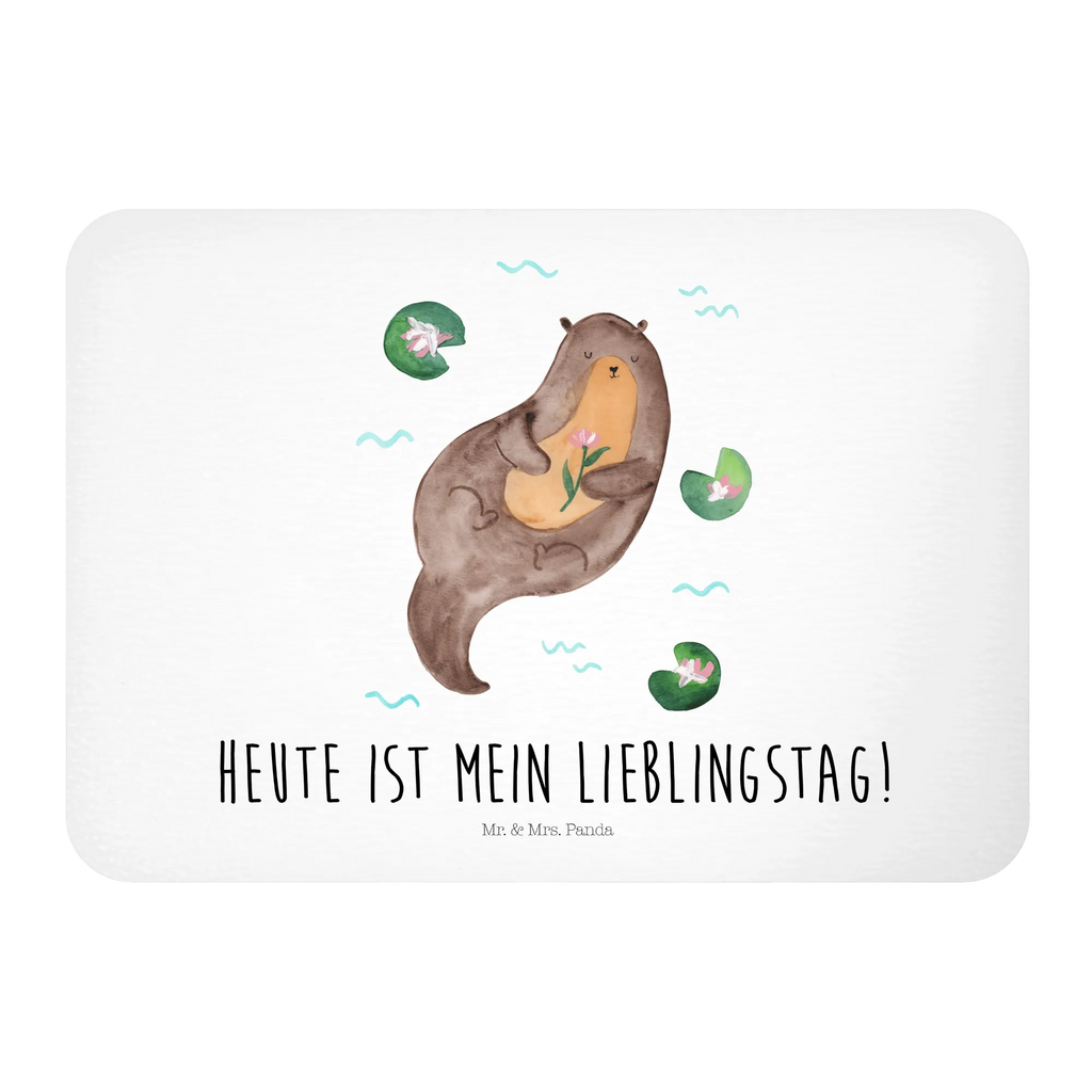 Magnet Otter mit Seerose Kühlschrankmagnet, Notiz Magnet, Kühlschrank Dekoration, Whiteboard Magnet, Dekomagnet, Souvenir Magnet, Pinnwandmagnet, Motivmagnete, Otter, Fischotter, Seeotter, Otter Seeotter See Otter