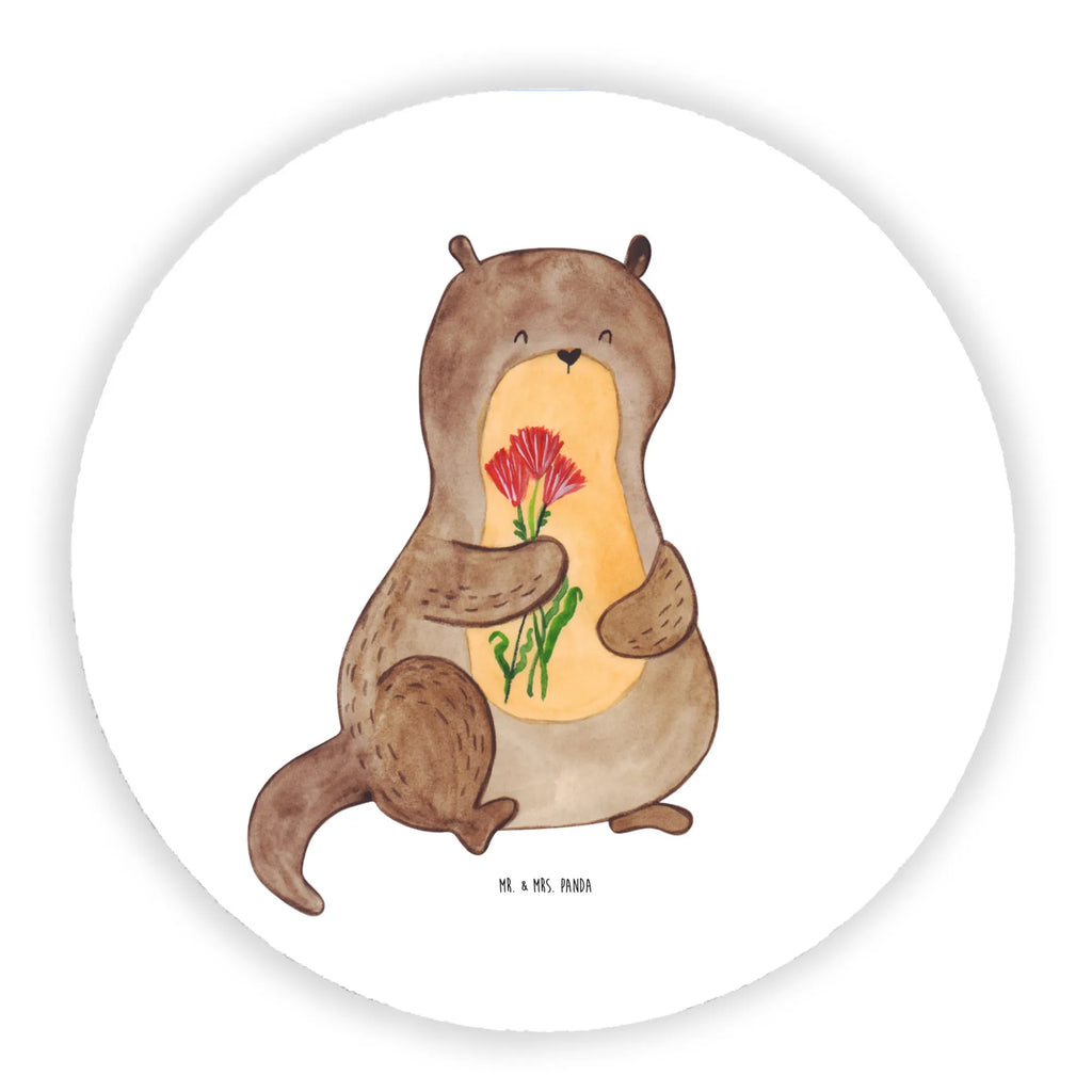 Round magnet otter Bunch of flowers rundmagnet, Kühlschrankmagnet, kühlschrankmagnete, magnete, Otter, Fischotter, Seeotter, Otter Seeotter See Otter