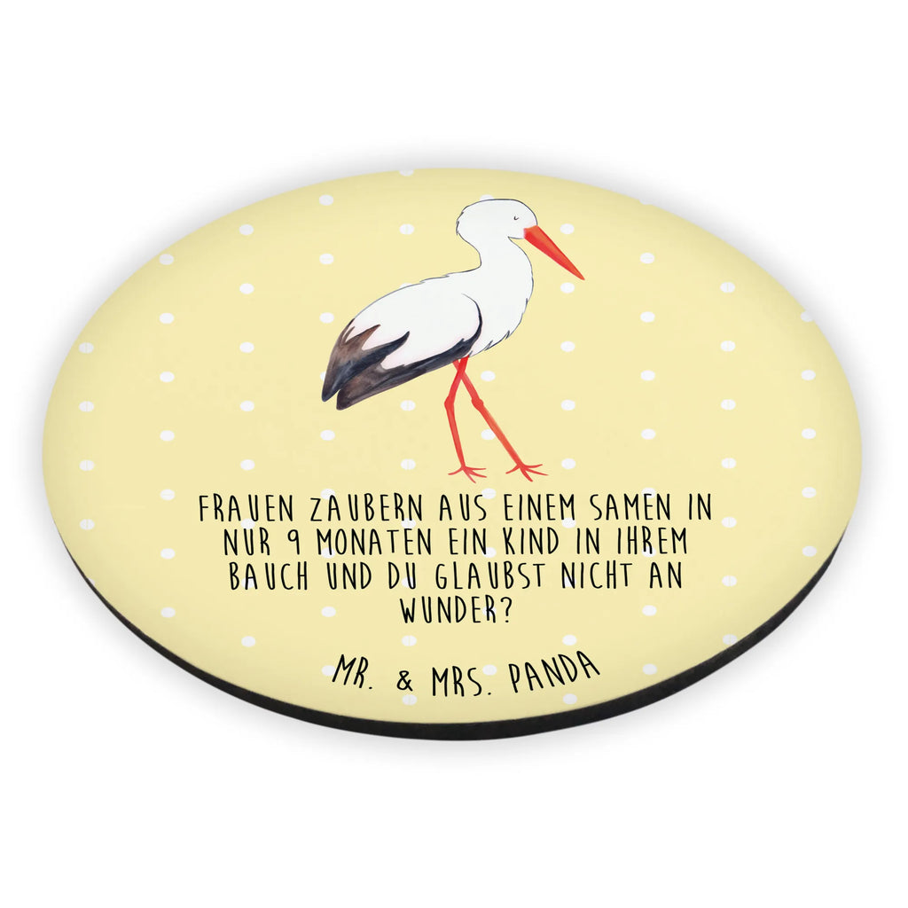 Round magnet Stork Kühlschrankmagnet, kühlschrankmagnete, rundmagnet, magnete, Lustige Sprüche, Tiere, Tiermotive, Gute Laune, Mutter, Baby, Mutter Werden, Schwanger, Babybauch, Schwangerschaft, Storch, Geburt, Mütter, Störche