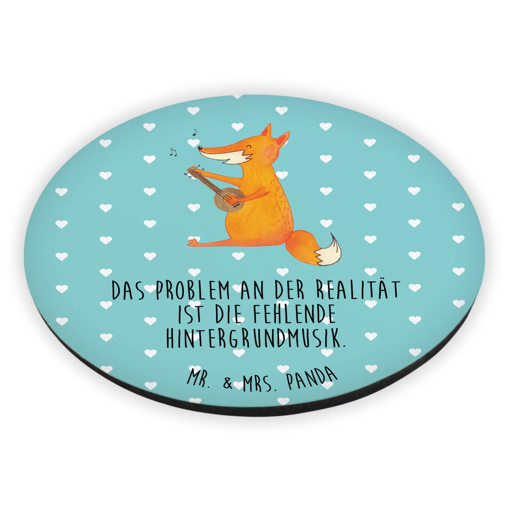 Rund Magnet Fuchs Gitarre Kühlschrankmagnet, rundmagnet, kühlschrankmagnete, magnete, Fuchs, Gitarre, Musik Spruch, Sängerin, Musikerin, Sänger, Füchse, Geschenk Musiker