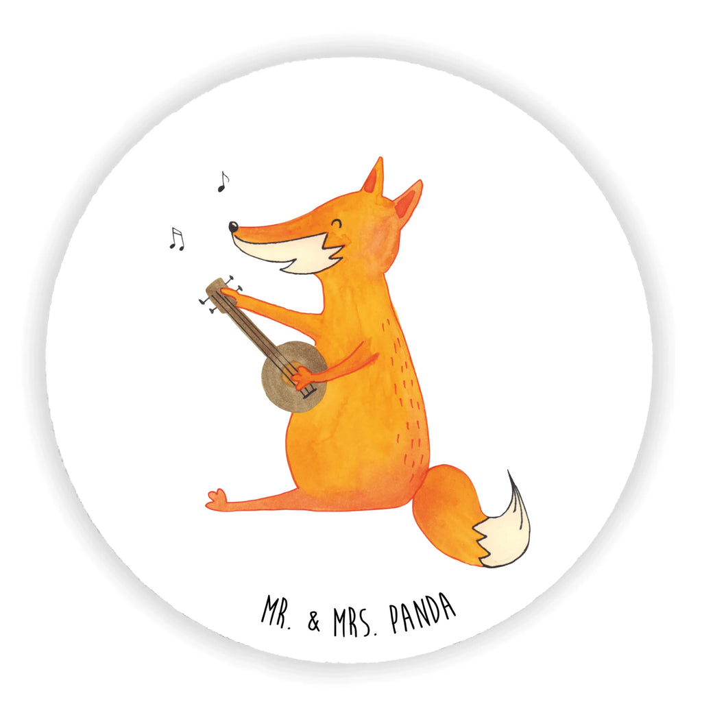 Rund Magnet Fuchs Gitarre Kühlschrankmagnet, rundmagnet, kühlschrankmagnete, magnete, Fuchs, Gitarre, Musik Spruch, Sängerin, Musikerin, Sänger, Füchse, Geschenk Musiker