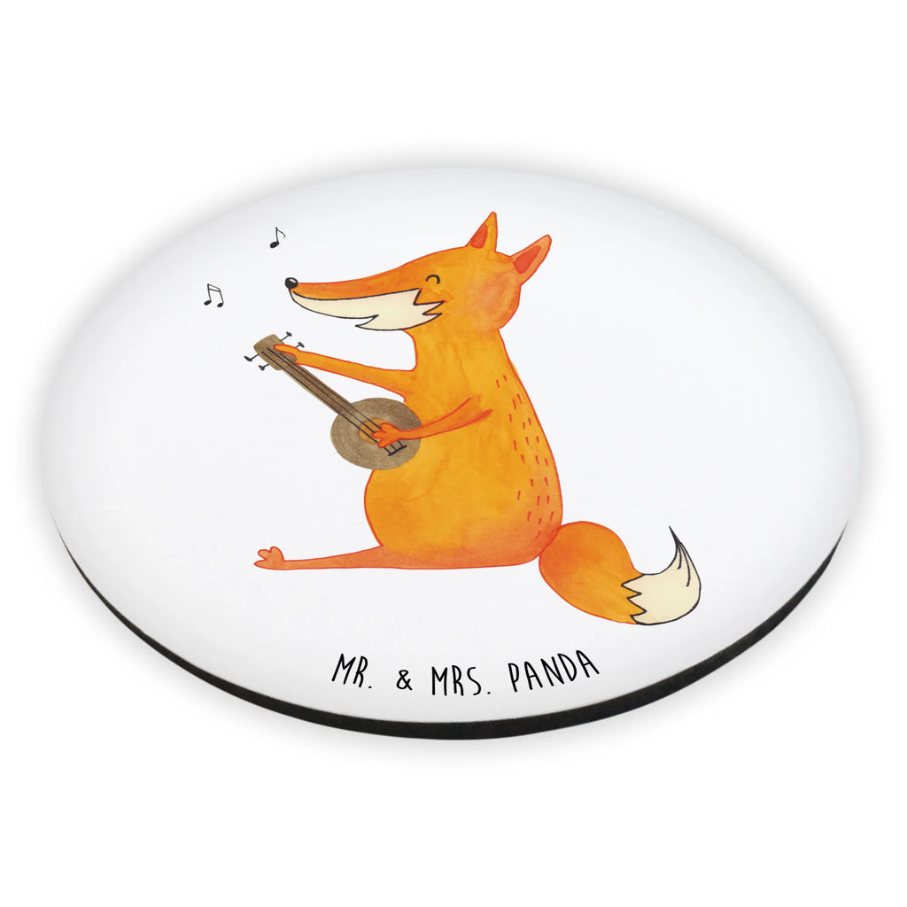 Rund Magnet Fuchs Gitarre Kühlschrankmagnet, rundmagnet, kühlschrankmagnete, magnete, Fuchs, Gitarre, Musik Spruch, Sängerin, Musikerin, Sänger, Füchse, Geschenk Musiker