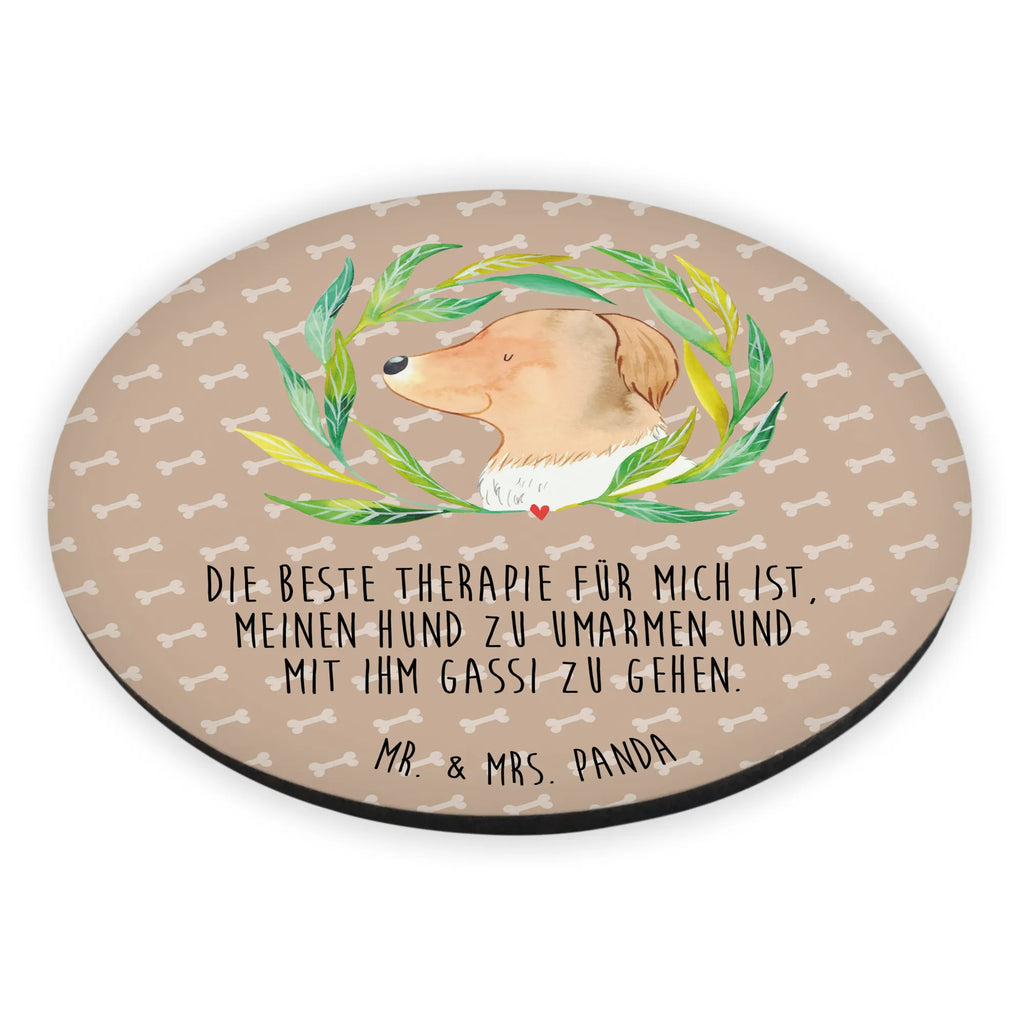 Okrągły magnes pies kwiaty Souvenir Magnet, Kühlschrank Dekoration, Dekomagnet, Notiz Magnet, Motivmagnete, Pinnwandmagnet, Whiteboard Magnet, Kühlschrankmagnet, Hund, Hundemotiv, Haustier, Hunderasse, Tierliebhaber, Hundebesitzer, Sprüche, Selbsttherapie, Hunde, Hundeglück, Therapie, Ranke, Hundeliebe