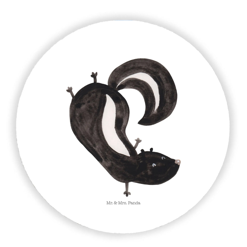 Rund Magnet Stinktier Handstand Notiz Magnet, Motivmagnete, Souvenir Magnet, Pinnwandmagnet, Whiteboard Magnet, Kühlschrankmagnet, Dekomagnet, Kühlschrank Dekoration, Stinktier, Skunk, Wildtier, Stinki, Kind, Raubtier, Stinker, verpielt, Spielplatz