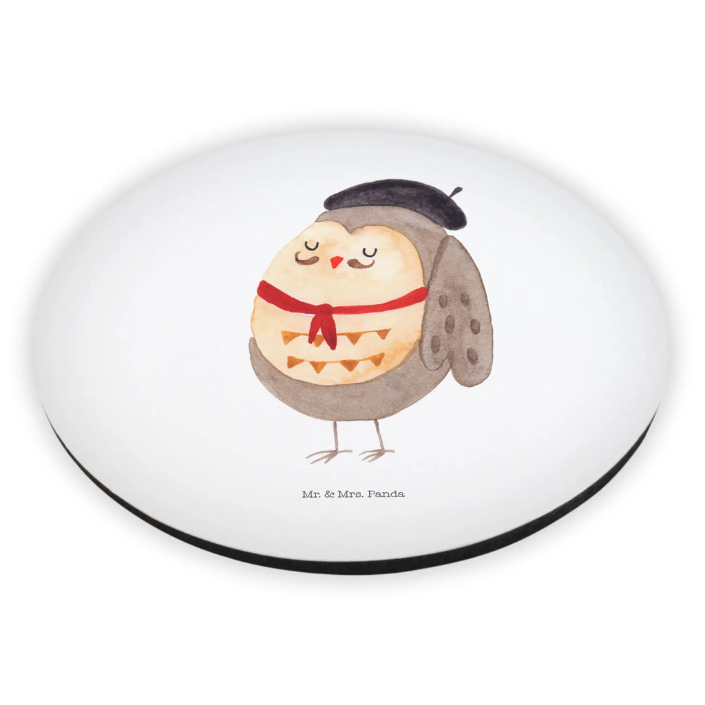 Okrągły magnes sowa Francja rundmagnet, magnete, kühlschrankmagnete, Kühlschrankmagnet, Eule, Hibou, La Vie Est Belle, Owl, Eulen, Das Leben Ist schön, Eule Deko, Frankreich, Spruch Französisch, Spruch schön