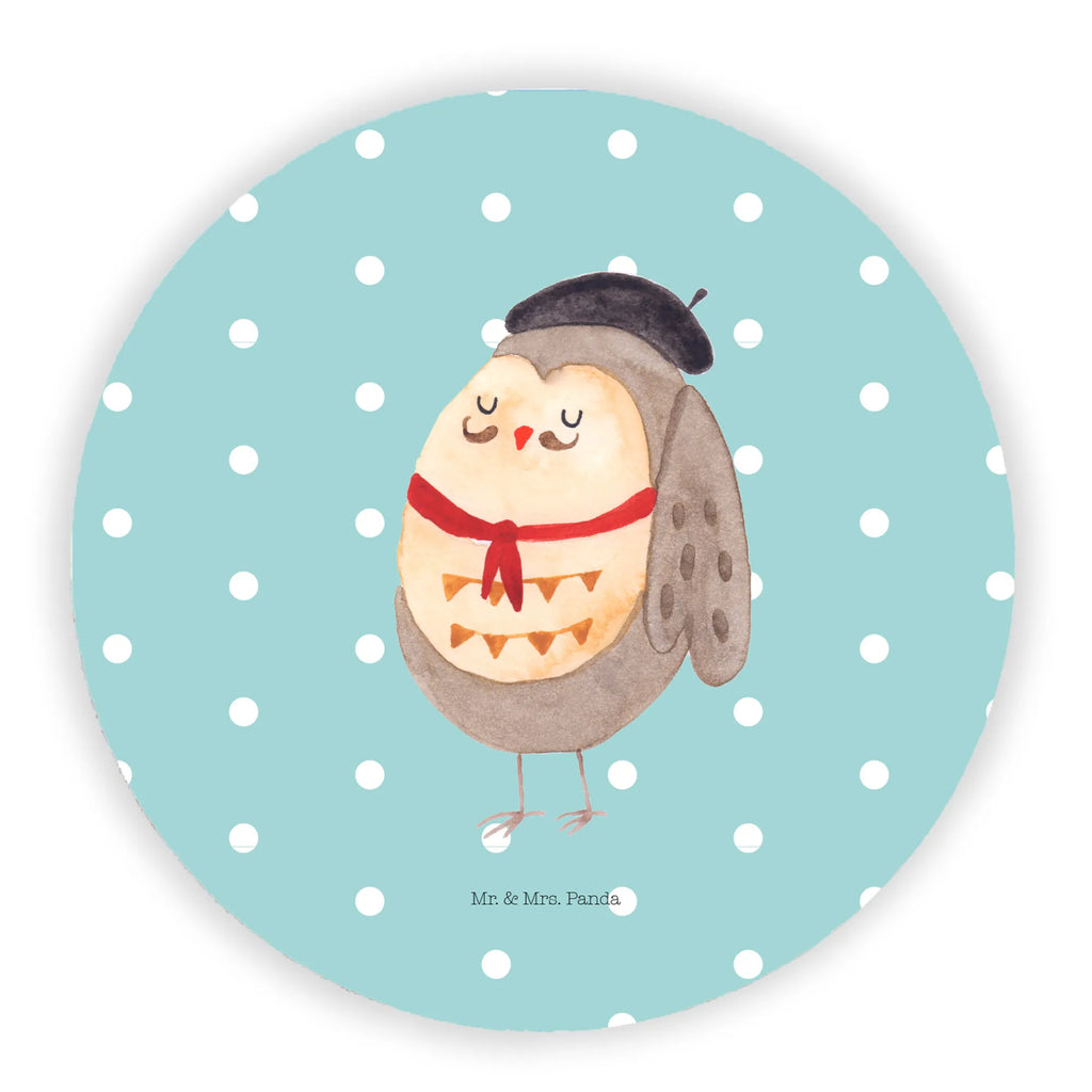 Okrągły magnes sowa Francja rundmagnet, magnete, kühlschrankmagnete, Kühlschrankmagnet, Eule, Hibou, La Vie Est Belle, Owl, Eulen, Das Leben Ist schön, Eule Deko, Frankreich, Spruch Französisch, Spruch schön