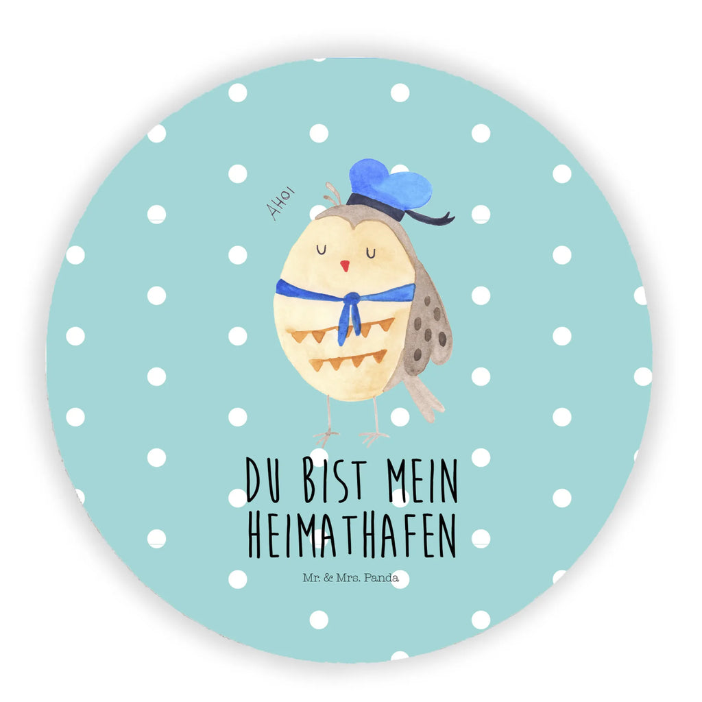 Okrągły magnes sowa Marynarz kühlschrankmagnete, magnete, Kühlschrankmagnet, rundmagnet, Eule, Seefahrer, Hochzeitstag Geschenk, Matrose, Eule Deko, Eule Spruch, Wortspiel Lustig, Ehe, Freundin, Owl, Heimathafen