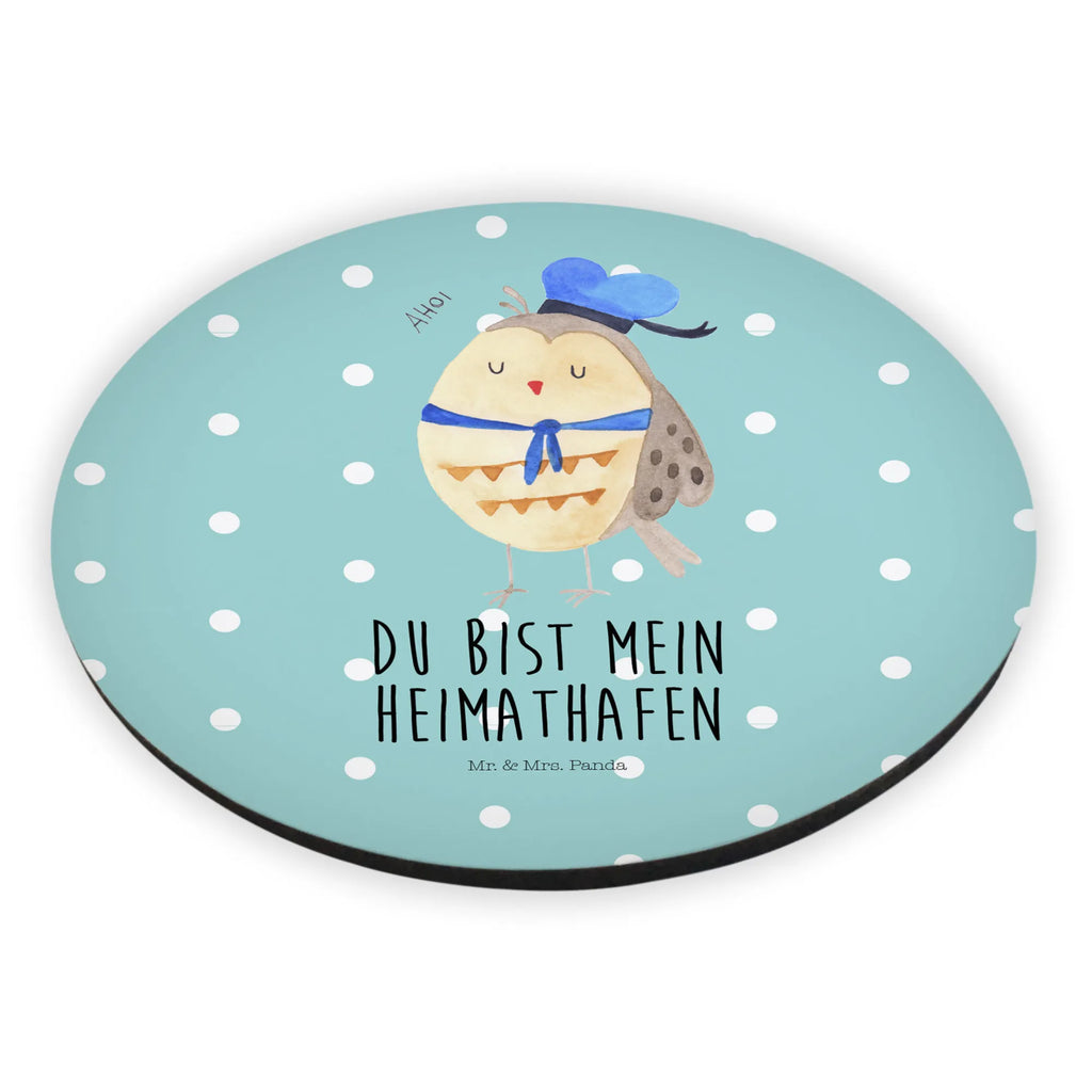 Okrągły magnes sowa Marynarz kühlschrankmagnete, magnete, Kühlschrankmagnet, rundmagnet, Eule, Seefahrer, Hochzeitstag Geschenk, Matrose, Eule Deko, Eule Spruch, Wortspiel Lustig, Ehe, Freundin, Owl, Heimathafen