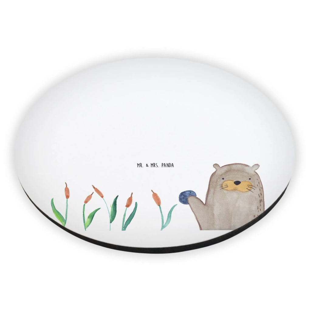 Round magnet otter Stone Kühlschrankmagnet, Motivmagnete, Notiz Magnet, Whiteboard Magnet, Souvenir Magnet, Kühlschrank Dekoration, Pinnwandmagnet, Dekomagnet, Otter, Fischotter, Seeotter, Otter Seeotter See Otter