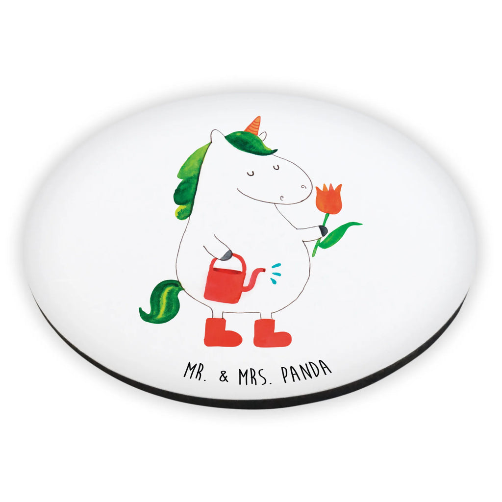 Round magnet unicorn gardener magnet, refrigerator magnets, magnetic board, office magnet, calendar magnet, refrigerator magnet, unicorn, unicorns, gardener gift, Unicorn, gardener present, Flower, Watering-Can, Girlfriend gift, garden