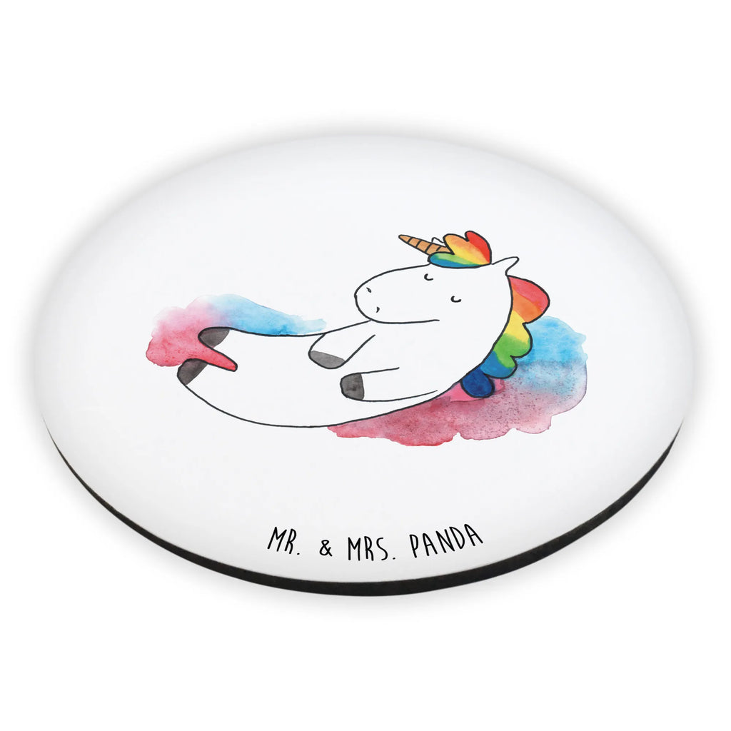 Round magnet unicorn cloud 7 refrigerator magnet, calendar magnet, office magnet, refrigerator magnets, magnet, magnetic board, unicorn, unicorns, faith, witty, people, in love, reality, Unicorn, smile, Funny, gift
