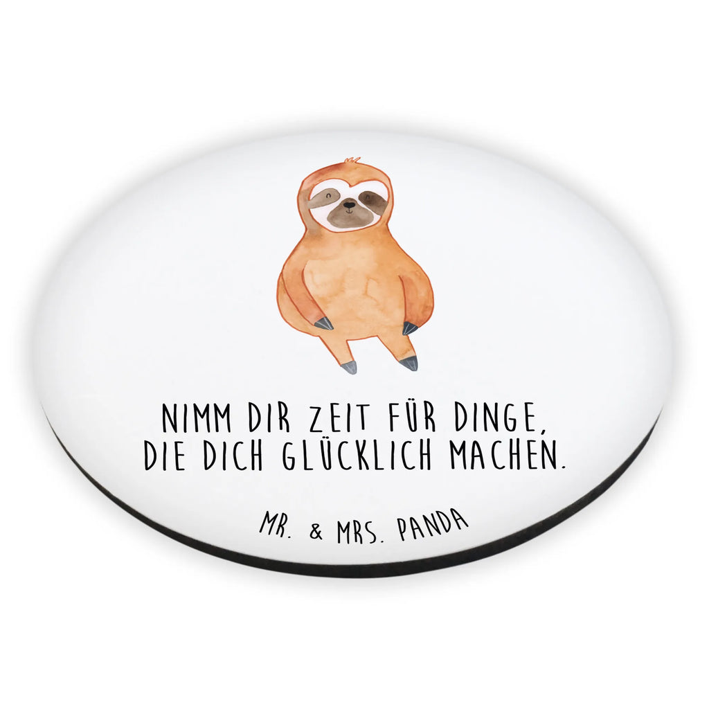 Round magnet sloth Satisfied Kühlschrankmagnet, rundmagnet, magnete, kühlschrankmagnete, Faultier, Faultier Geschenk, Faultier Deko, Glück, Zufrieden, Lieblingstier, faul, Faultiere, Relaxen, Ruhe, Zufriedenheit, Pause, Gelassenheit, glücklich, Frieden, Happy