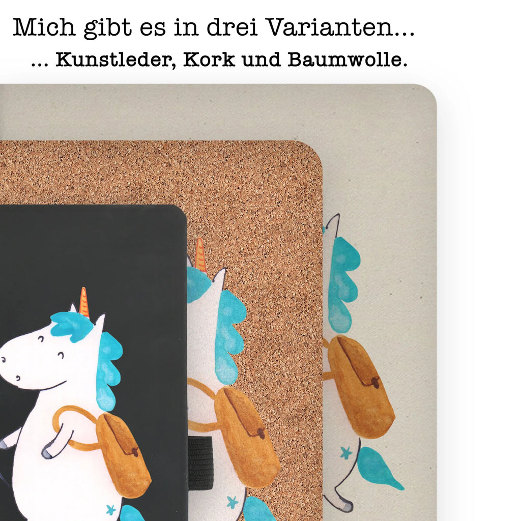 Cotton notebook unicorn climber notebook, writing book, diary, sketchbook, notepad, address book, entry book, notes, journal, unicorn, unicorns, vacation, english, adventure, travel, world trip, world traveler, adventurer, explorer, mountaineer, Einhorn, mountains