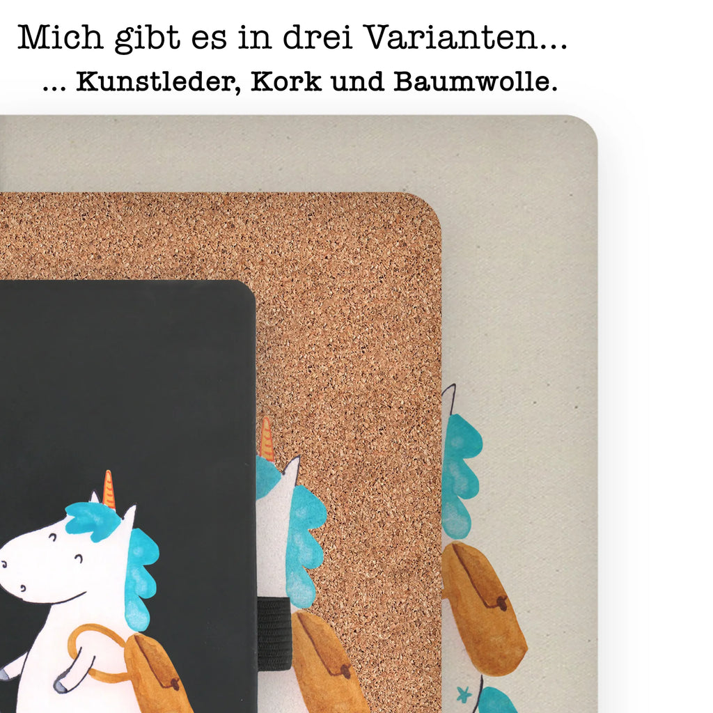 Cotton notebook unicorn climber notebook, writing book, diary, sketchbook, notepad, address book, entry book, notes, journal, unicorn, unicorns, vacation, english, adventure, travel, world trip, world traveler, adventurer, explorer, mountaineer, Einhorn, mountains