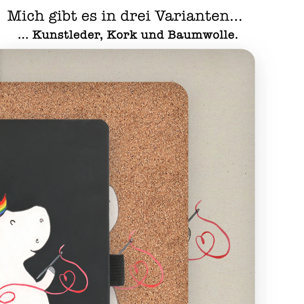 Bawełniany notatnik DIN A4 Jednorożec krawcowa Jednorożec, jednorożce, dekoracje jednorożca, jednorożec