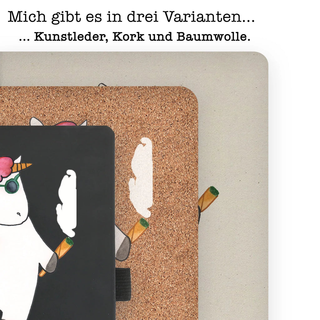Cotton notebook unicorn Woodstock notebook, writing book, entry book, diary, notepad, notes, journal, address book, sketchbook, unicorn, unicorns, witty, woodstock, smoking, present friend, smoke, joint, cigarette, Unicorn, Funny, alcohol, birthday gift, party, fun
