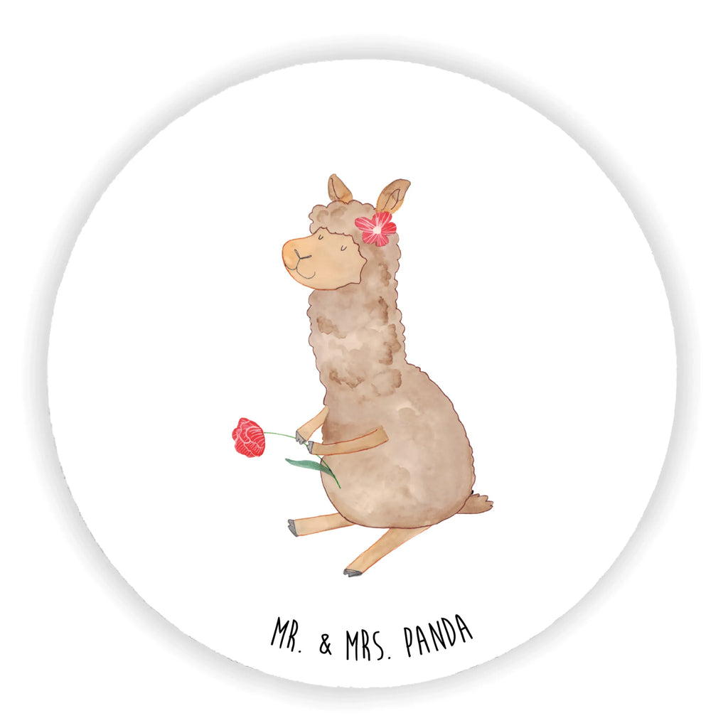 Rund Magnet Alpaka Blume kühlschrankmagnete, rundmagnet, Kühlschrankmagnet, magnete, Alpaka, Lama, Alpaka Dekoration, Alpaka Geschenk, Alpaka Witz, Alpaka Spruch, Alpaka Zitat, Motiv Alpaka, Alpaka Dekor, Lamas, Blume