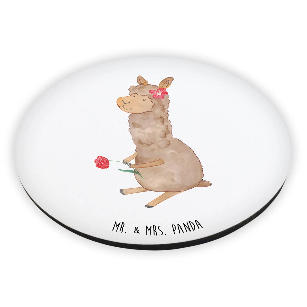 Rund Magnet Alpaka Blume kühlschrankmagnete, rundmagnet, Kühlschrankmagnet, magnete, Alpaka, Lama, Alpaka Dekoration, Alpaka Geschenk, Alpaka Witz, Alpaka Spruch, Alpaka Zitat, Motiv Alpaka, Alpaka Dekor, Lamas, Blume