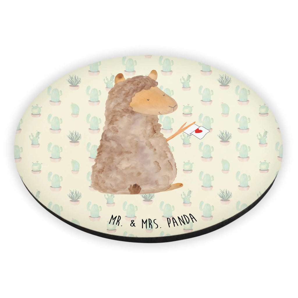 Round magnet alpaca banner magnete, kühlschrankmagnete, rundmagnet, Kühlschrankmagnet, Alpaka, Lama, Alpakas, Liebe, Lamas