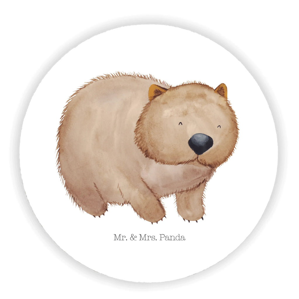 Round magnet Wombat magnete, Kühlschrankmagnet, kühlschrankmagnete, rundmagnet, Lustige Sprüche, Tiere, Tiermotive, Gute Laune, Wombat, Das Leben Ist schön, Australien, Spruch, Motivation