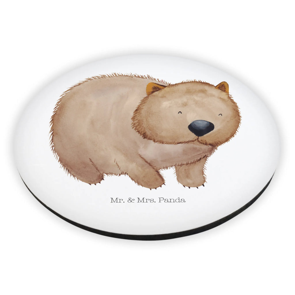 Round magnet Wombat magnete, Kühlschrankmagnet, kühlschrankmagnete, rundmagnet, Lustige Sprüche, Tiere, Tiermotive, Gute Laune, Wombat, Das Leben Ist schön, Australien, Spruch, Motivation