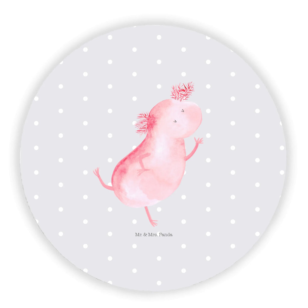 Okrągły magnes aksolotl tańczyć rundmagnet, magnete, kühlschrankmagnete, Kühlschrankmagnet, Molch, Axolotl, Sterne, Lurch, Dachschaden, Beste Freundin, Axolot, Verrückt, Schwanzlurch, Freundin, Lurche